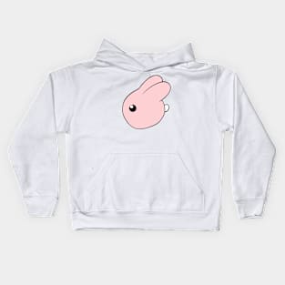 Pink bunny Kids Hoodie